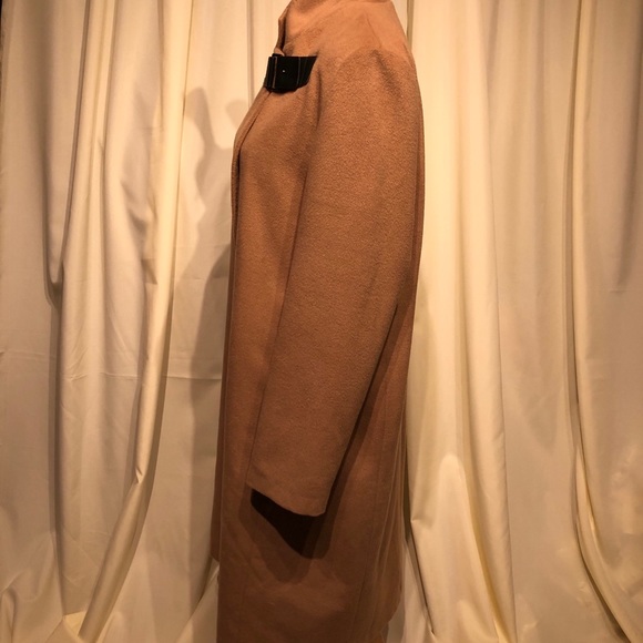 Pink Lady camel cashmere trench coat - Picture 3 of 12
